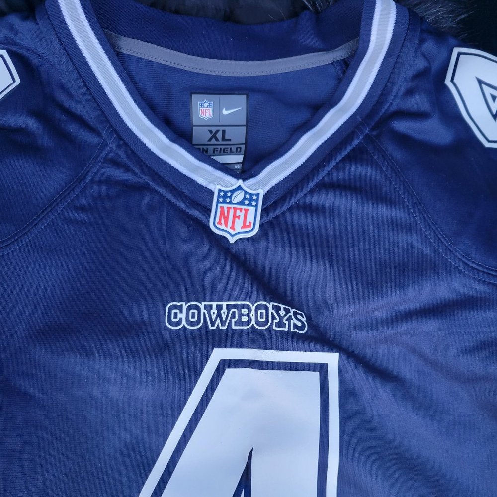 Men XL Dak Prescott Dallas Cowboys Football Jersey